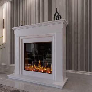 Capri Flat Wall Electric Fireplace